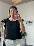 Flutter Sleeve Top