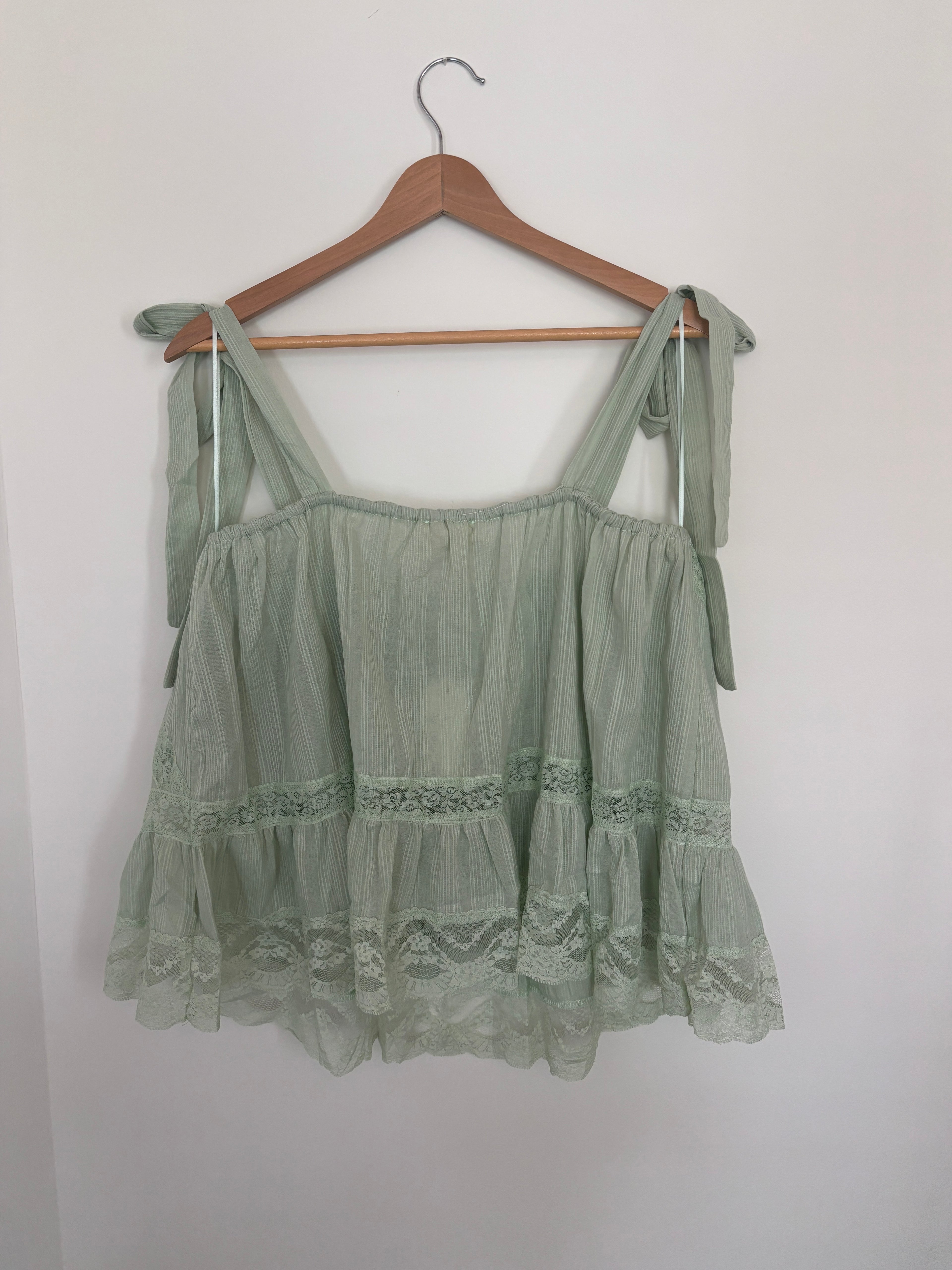 Seabreeze Tie Strap Top