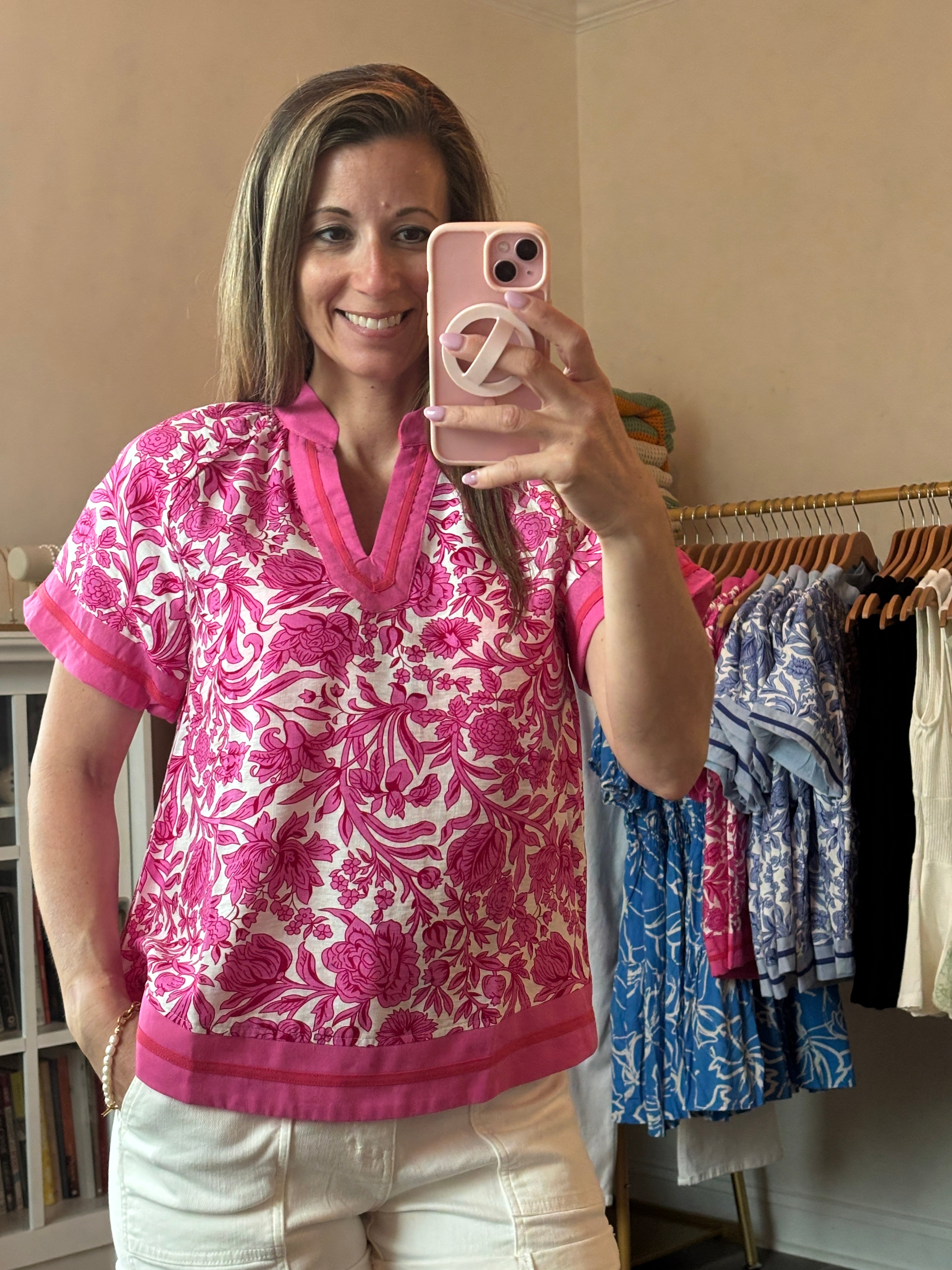 Magnolia Bloom Top