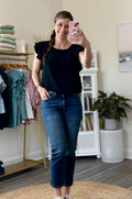 Essential Cropped Denim