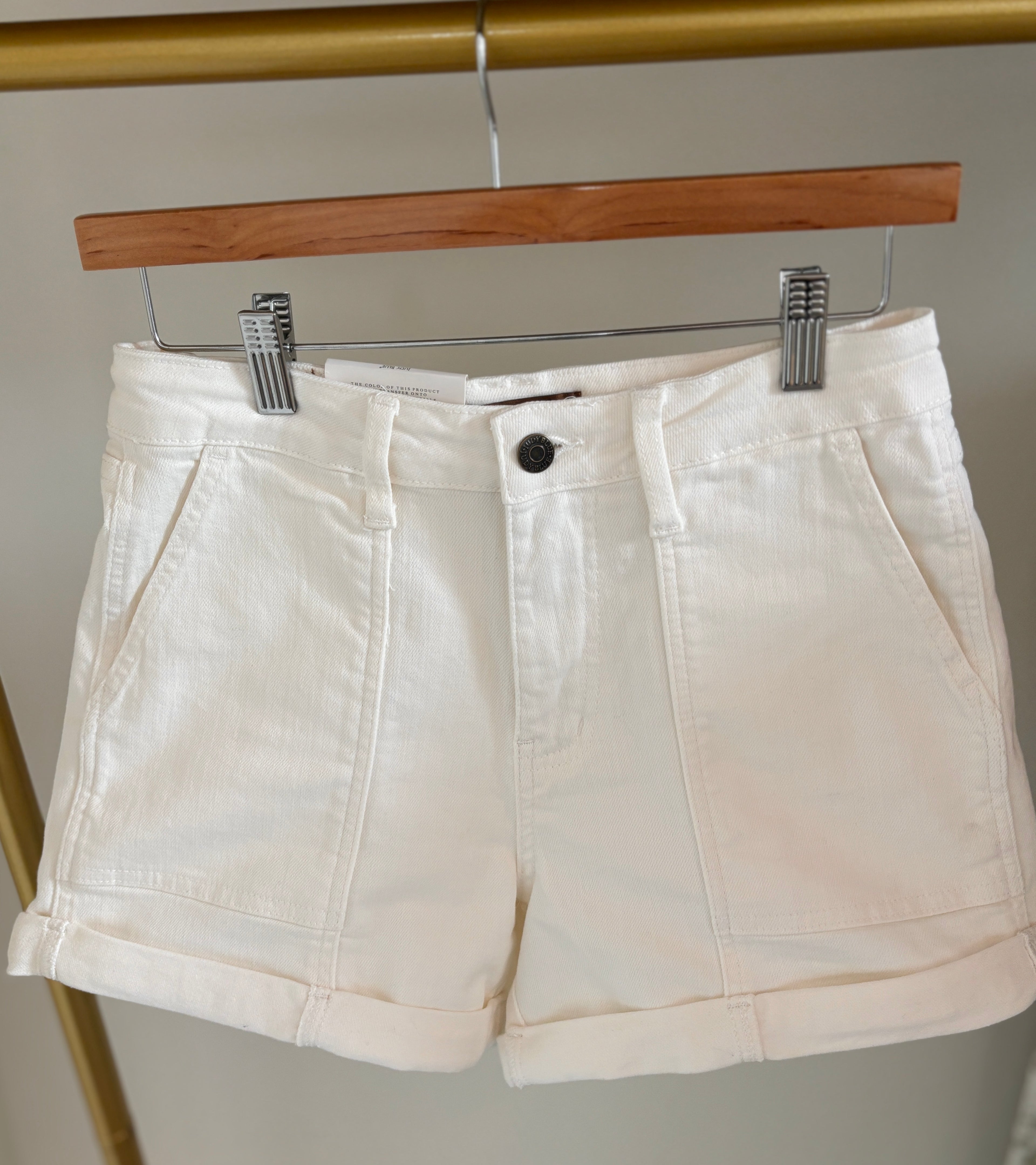 Judy Blue Aurora Double Cuff Shorts