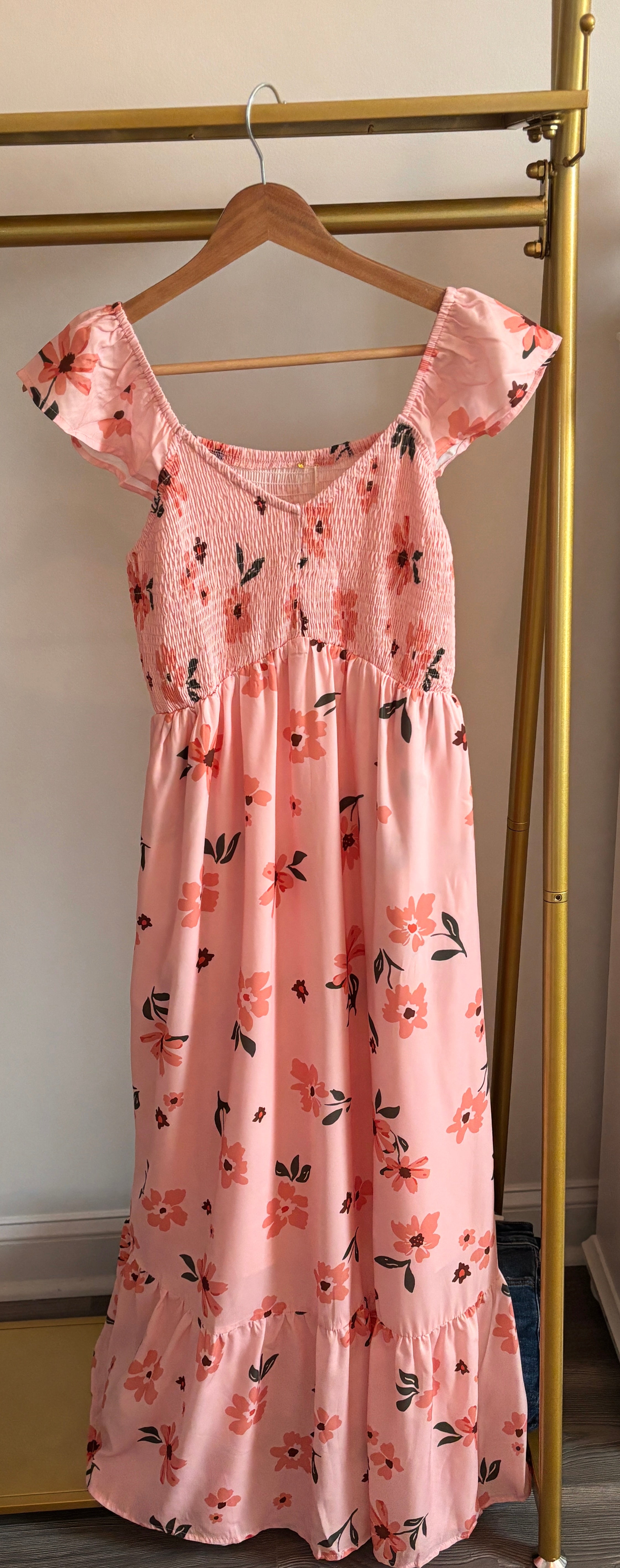 Sweet Summer Floral Maxi Dress