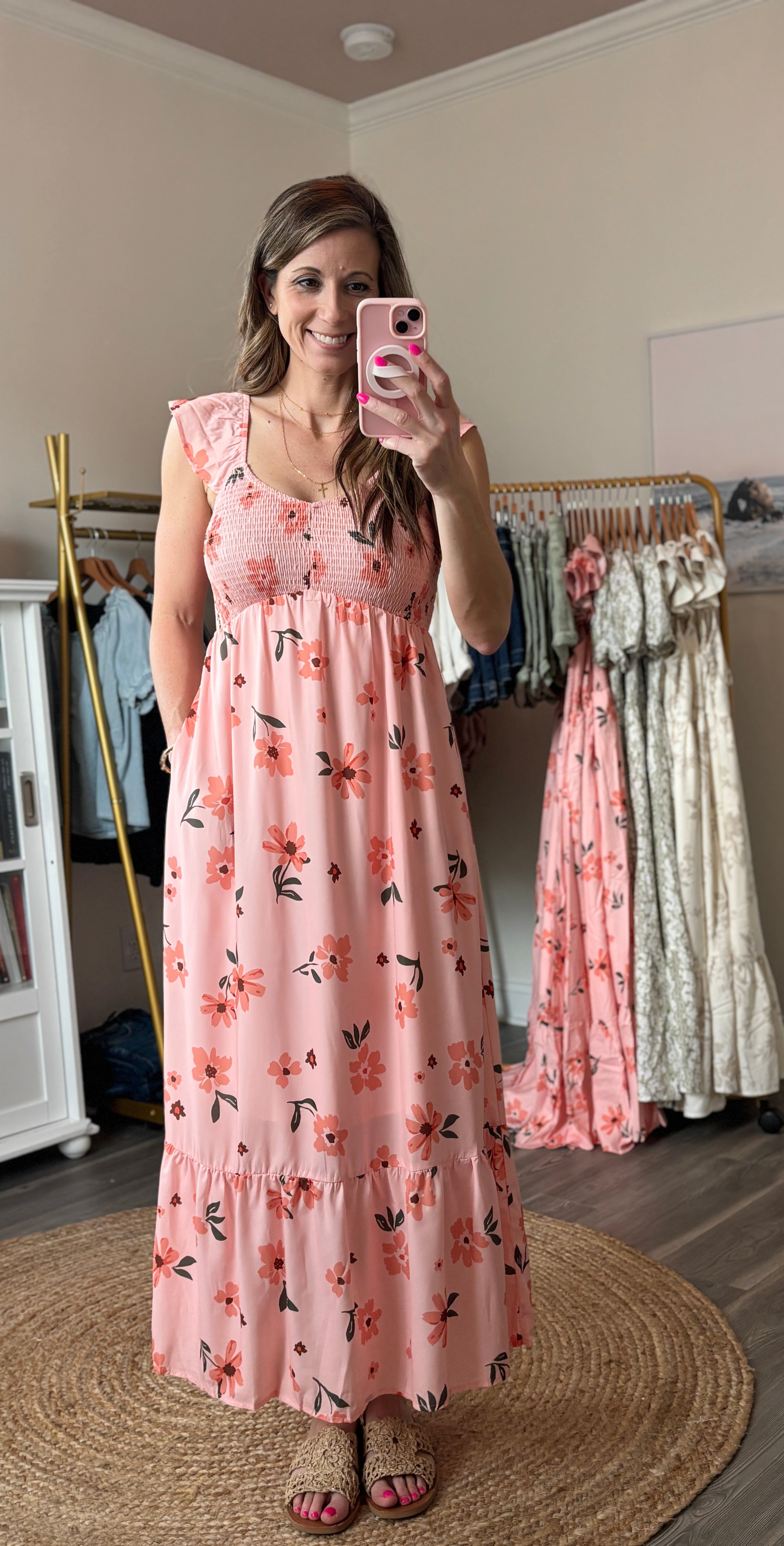 Sweet Summer Floral Maxi Dress