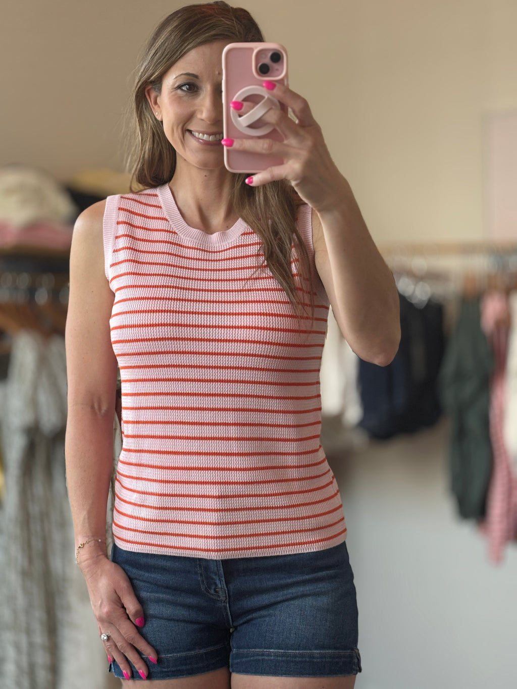 Harper Textured Knit Top