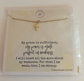 Grace is Sufficient Cross Necklace