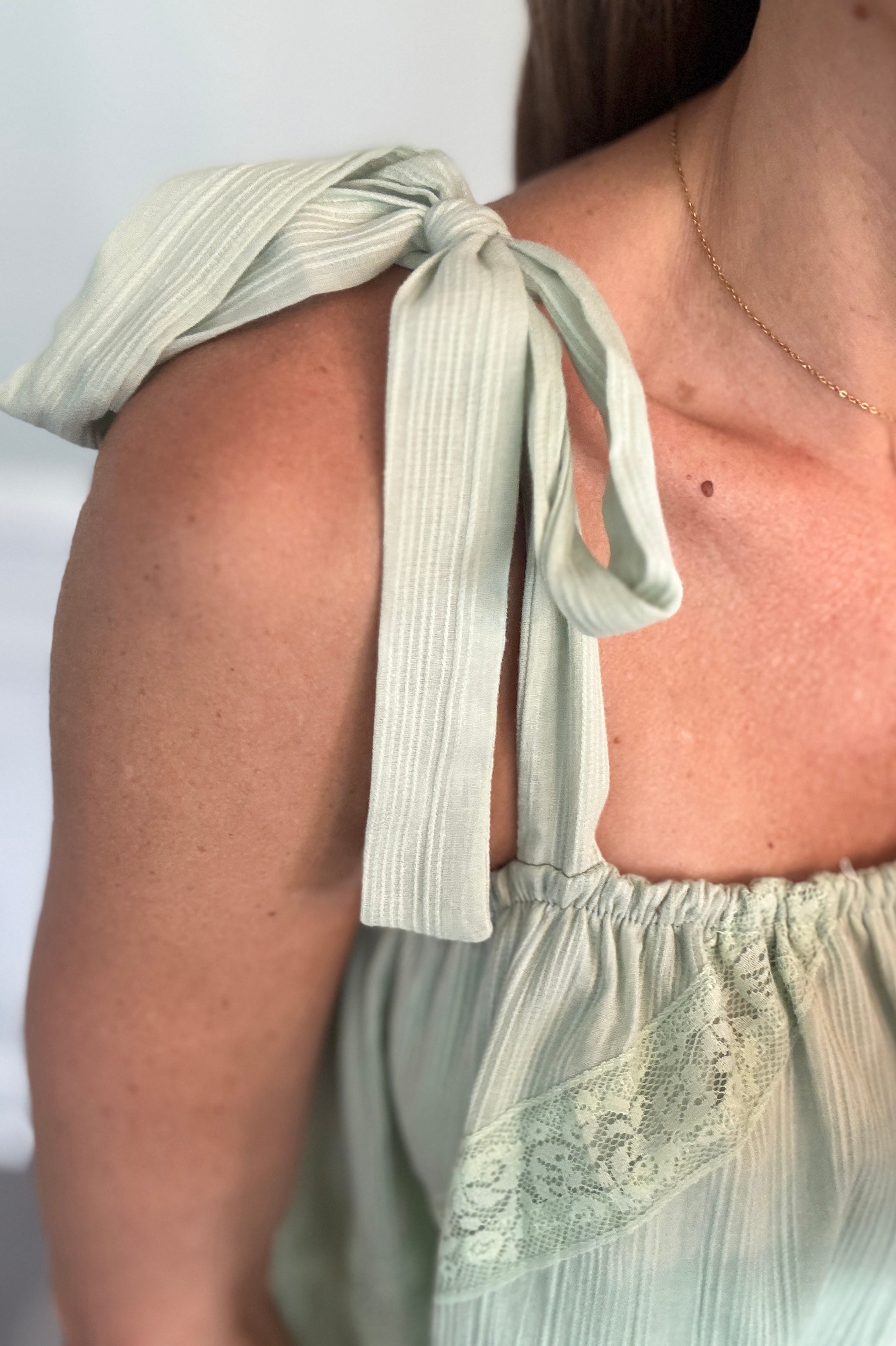 Seabreeze Tie Strap Top