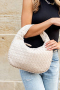 Paige Woven Handbag — woven handbag
